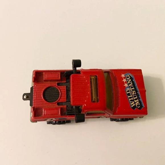 Vintage Majorette Depanneuse Red Wild  Mustang Truck Made in France - Picture 7 of 10